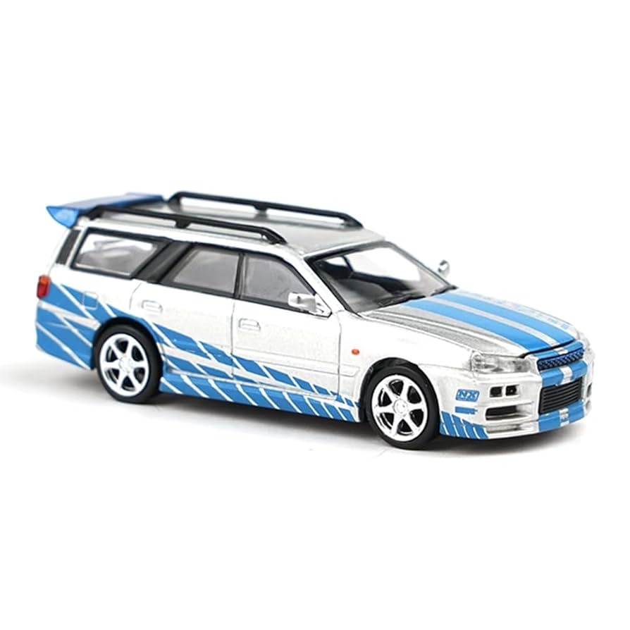 ☆ポップレース　POPRACE SKYLINE＆STAGEA☆ Amazon | XCARTOYS ポップレース 日産 ステージア R34 1/64 ダイ